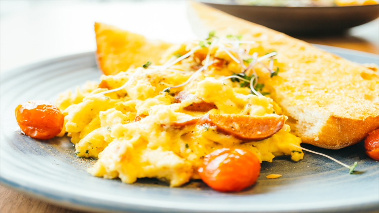 Creamy Scrambled Eggs