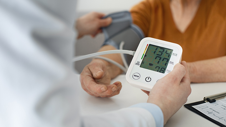 Blood Pressure Monitor for Seniors