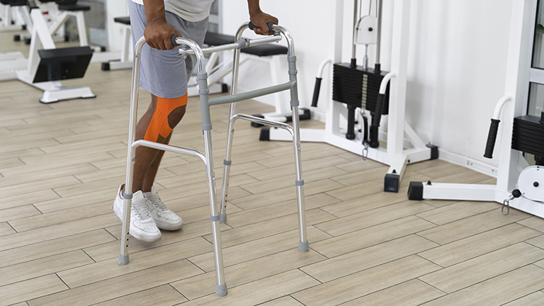 lightweight folding walker