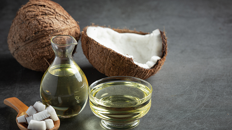 Coconut oil pulling for teeth