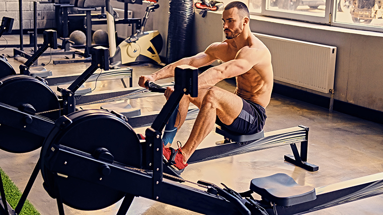 Concept rowing machine