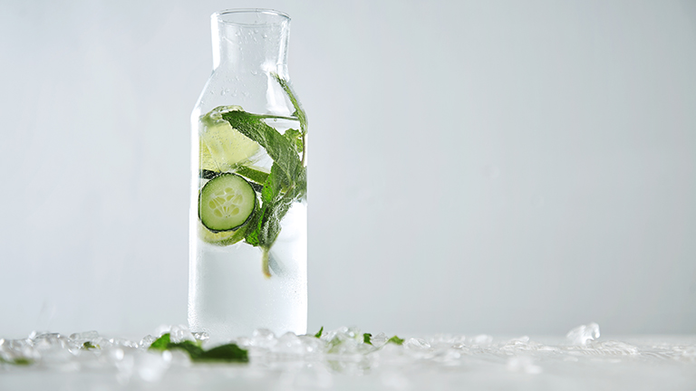 Cucumber Mint Detox Water