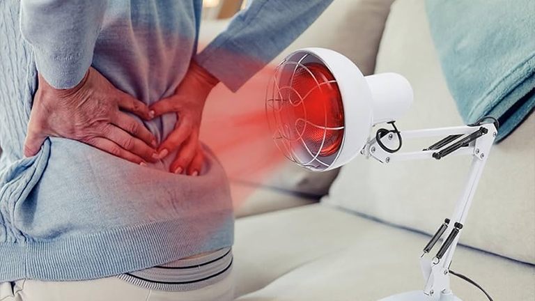 Infrared Lamp for Muscle Stiffness