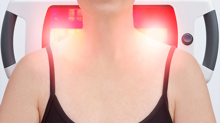Infrared Lamp for Muscle Stiffness