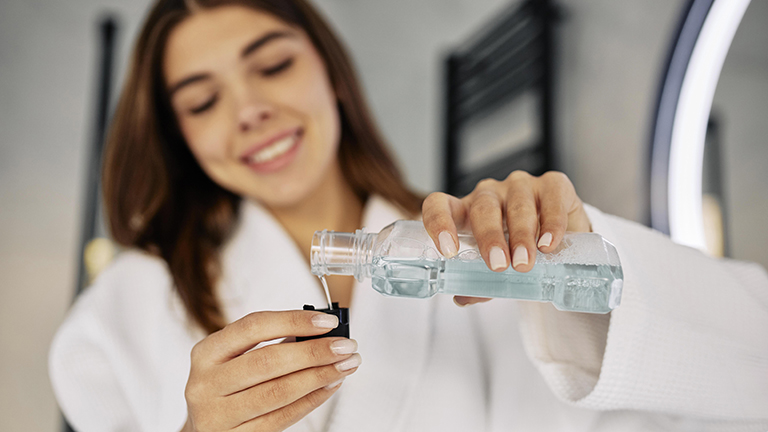 Oil Pulling for Teeth and Gums