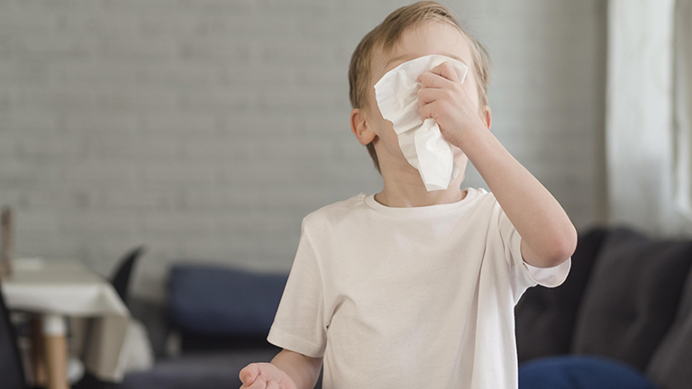 childhood allergy symptoms