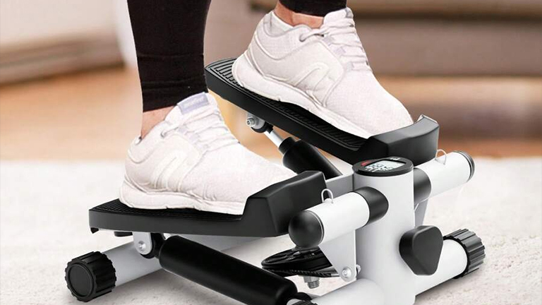 compact stepper machine for small space