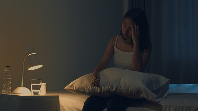 how to stop anxiety before bed